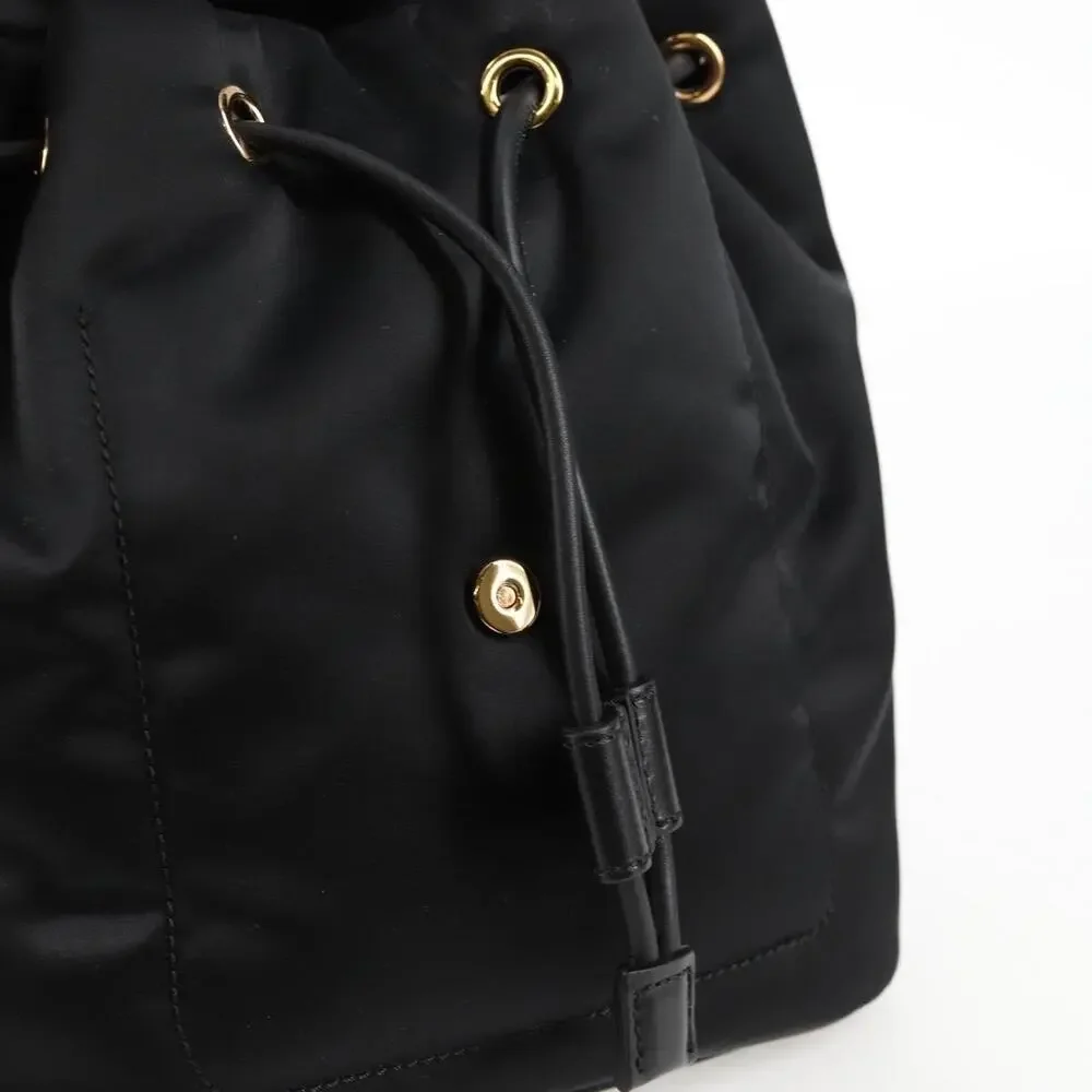 Versace Nylon Backpack Black
